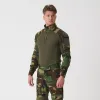 Боевая рубашка Helikon-Tex MCDU Combat Shirt — PolyCotton Stretch Ripstop, US Woodland / Olive Green
