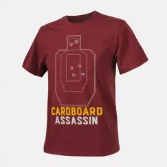 Футболка Helikon-Tex T-Shirt (Cardboard Assassin) - Cotton, Melange Red