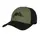 Кепка Helikon-Tex Logo Cap - PolyCotton Ripstop, Black / Olive Green
