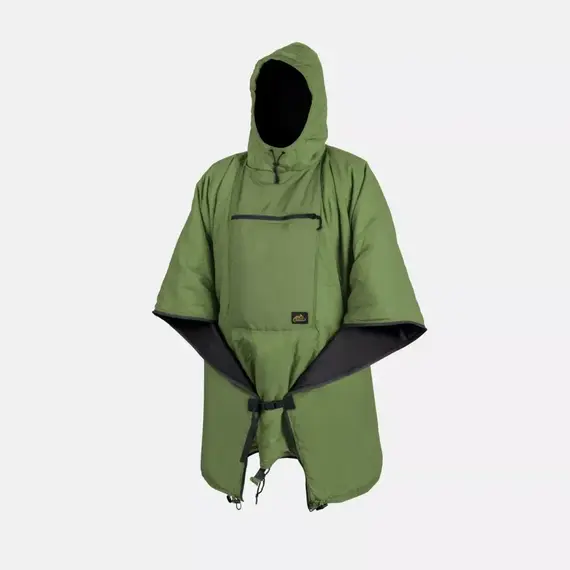 Пончо Helikon-Tex SWAGMAN ROLL Poncho — Windpack Nylon, Grass Green