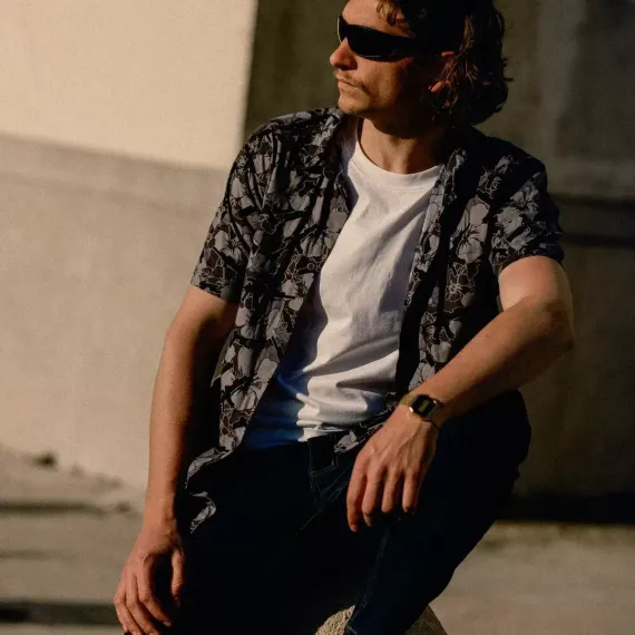 Гавайская рубашка Helikon-Tex Hawaiian Shirt, Dark Ops