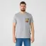 Футболка Helikon-Tex T-shirt (6 Color Desert Pocket), Melange Mid Grey